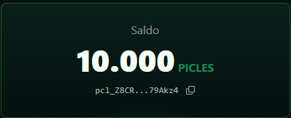 Pacote com 10000 picles